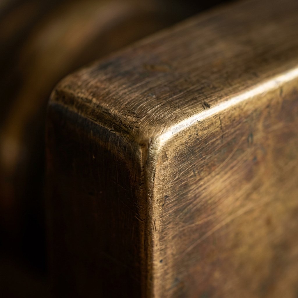 Patinated Bronze and Aged Brass
